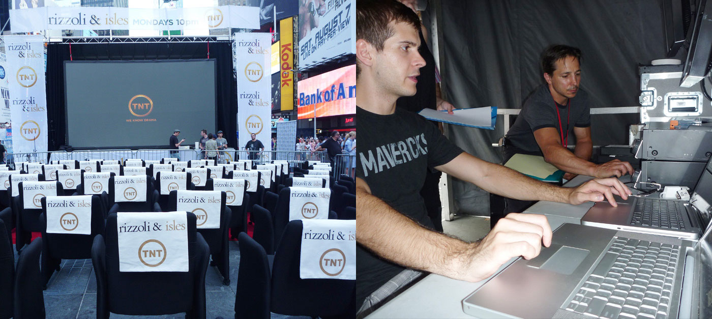 Rizzoli & Isles — Times Square Event